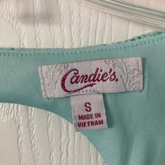 Teal/aqua coloured Candies dress - Picture 3 of 3